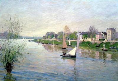 Alfred Sisley La Seine a Argenteuil